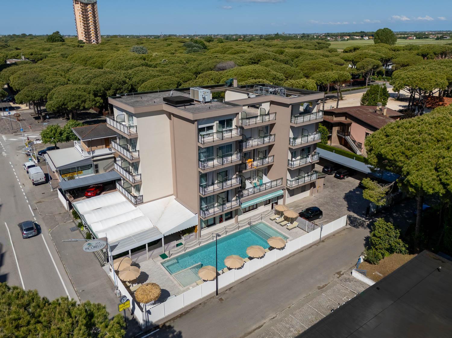Hotel Picobello Pineta Lido di Jesolo Ngoại thất bức ảnh